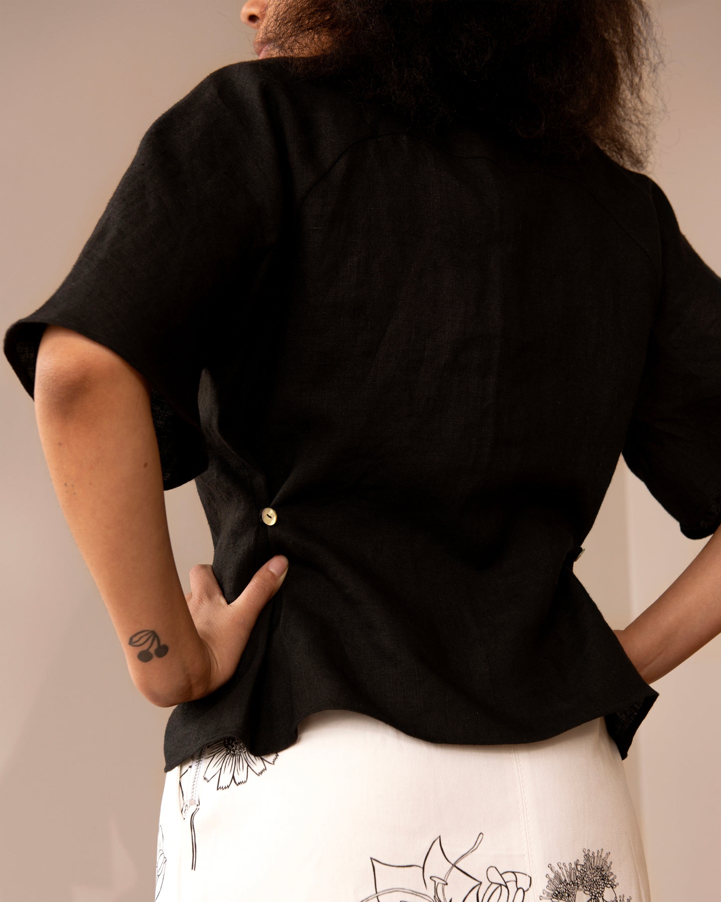 Linen Raglan Shirt